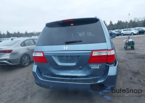 2006 Honda Odyssey Ex из США, поврежденный, VIN 5FNRL38406B092213